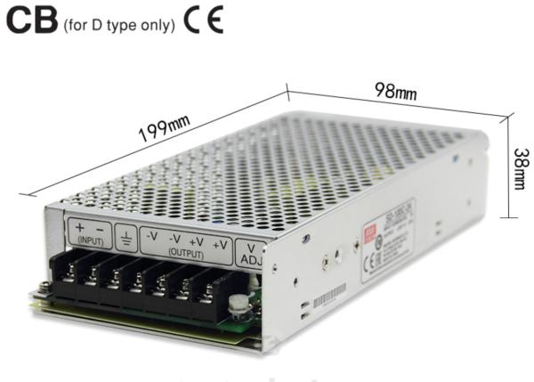 Mean Well Original Switch Power Supply SD-100C-12 DC conversion module 36-72VAC