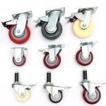 DY77 6 Inch Industrial Iron Swivel Caster Wheels Heavy Duty Running