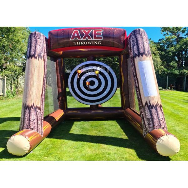 Interactive Sport Shooting Games Inflatable Axe Throwing Sticky Tossing Game For Adult And Kids