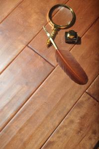 Wholesale Birch Solid Flooring .handscraped Surface,UV lacquer from china suppliers