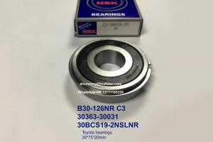 Wholesale B30-126NR C3 30BCS19-2NSLNR 30363-30031 Toyota Bearings 30x75x20mm Non-standard Deep Groove Ball Bearings from china suppliers