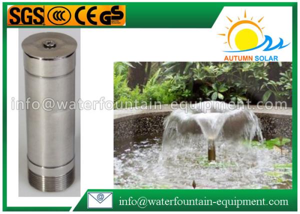 Morning Glory Pool Fountain Heads , Water Feature Fountain Heads Cone Shape