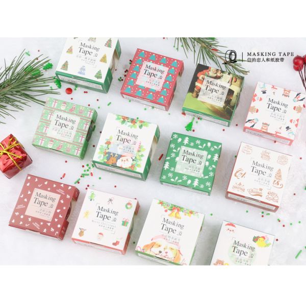 Acrylic Adhesive Japanese Washi Masking Tape For Scrapbooking / Phone DIY Decoration