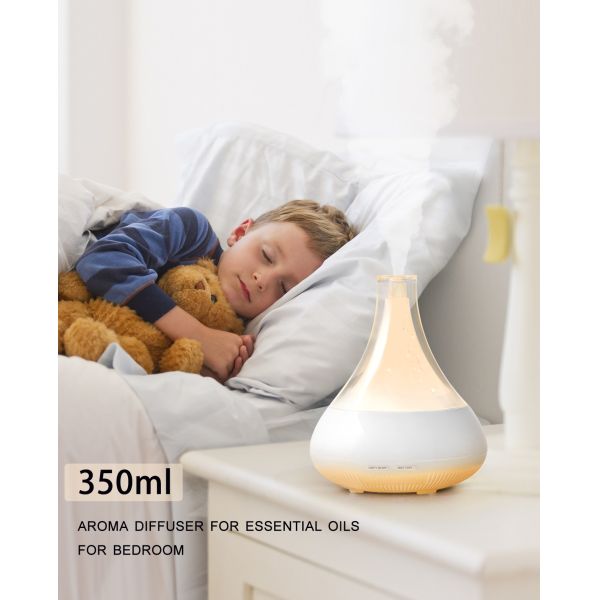 One Fill 10 Hours Home Aroma Diffusers With Night Light 2 Mist Mode