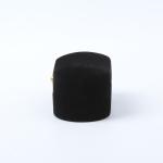 Personalized Custom Black Velvet Jewelry Packaging Wedding Engagement Double