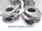 250 Anti Wear Extruder Spare Parts HV-950-1100 Hardness For Fiber And Cement
