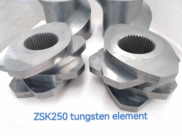 250 Anti Wear Extruder Spare Parts HV-950-1100 Hardness For Fiber And Cement
