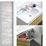 Modern Alunimun Bathroom Vanity/ all aluminum bathroom cabinet/Mirror Cabinet