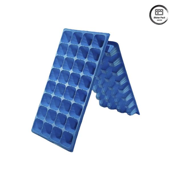 32/50/72/105/128/200 Cell PET Seedling Tray for Plant Germination, Vegetable
