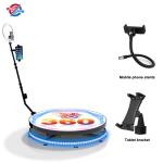 Manual Control 360 Photo Booth Rotating Stand Camera Automatic Party Wedding