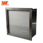 Aluminum Cardboard High Temperature Hepa Filters Glass Fiber Filter Material