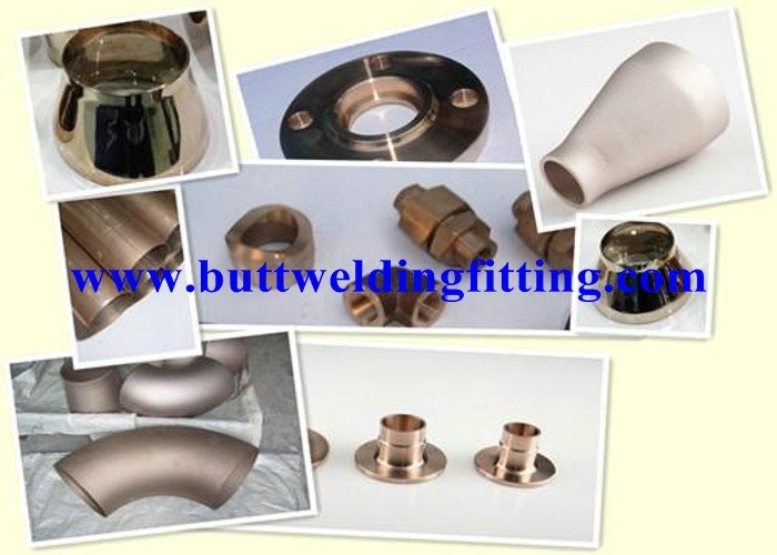 Copper Nickel Pipe Fitting CuNi 70/30 Flangolet / Nipoflange