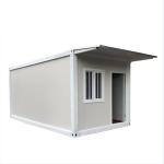 Rock Wool Sandwich Panel Q235 Steel Detachable Container House 20ft