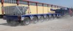 Semi-Trailer for Heavy Equipment Transport Multi-Axle Hydraulic Low Bed Truck