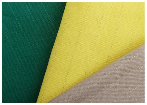 Woven Soil Release Finish Fabric Acid Proof , Twill 65 Polyester 35 Cotton