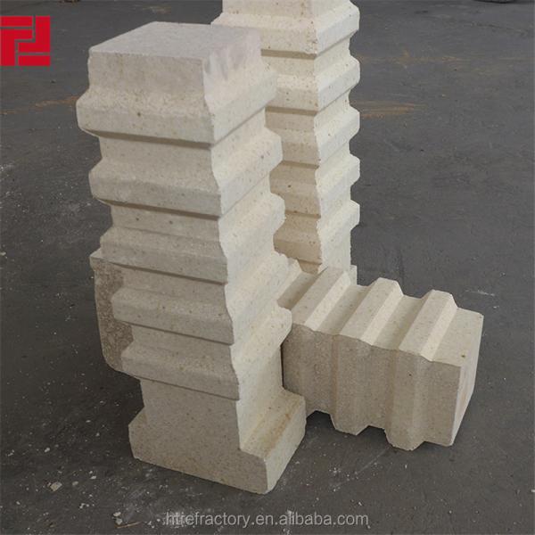 High Al2O3 Content High Alumina Hanger and Shoulder Bricks Anchor Refractory Fire Brick