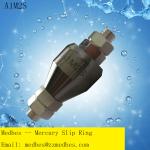 Single Pole 10A Mercury Conductive Slip Ring Low Conductive Rotary Connector