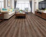 Wood Grain Formaldehyde Free WPC Vinyl Flooring For School