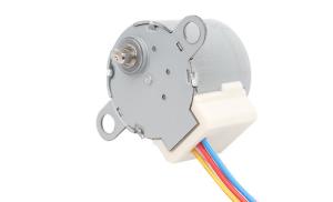 Wholesale 24BYJ Geared Stepper Motor Chinese Wholesale Supply Low Noise 5v Permanent Magnet Stepper Motor from china suppliers