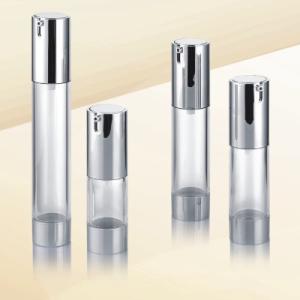 Wholesale Clear Plastic As Recycled Lotion Airless Cosmetic Bottles 30ml 50ml With Pump Travel Size from china suppliers