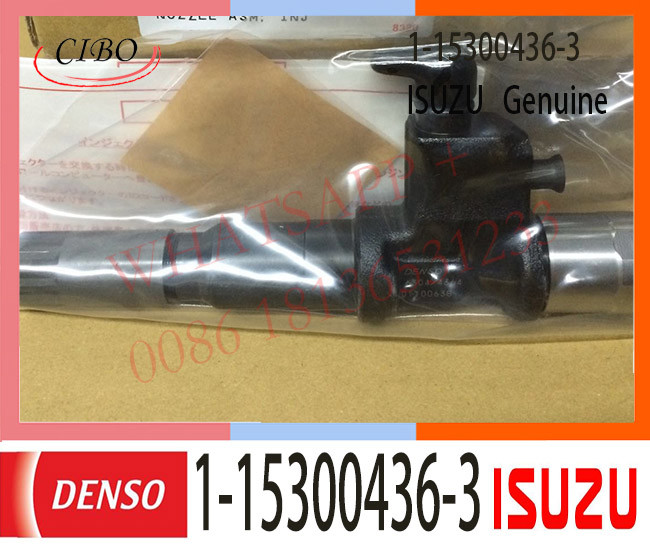 1-15300436-3 Engine Fuel Injector 1-15300436-1 1-15300436-2 For 6WG1 095000-63039709500-6300