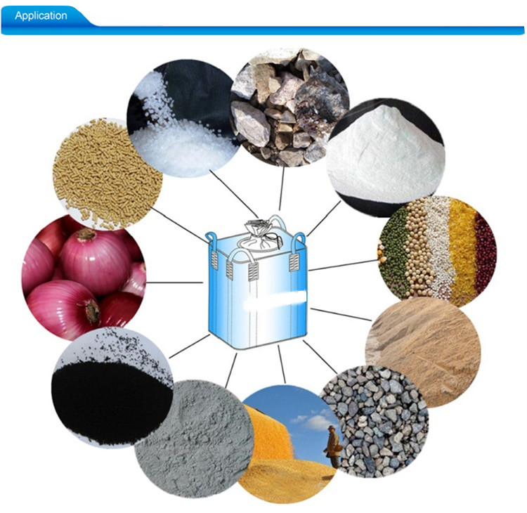 Discharge Spout PP Woven Jumbo Bags For Flood Control / UV Resistance 1200kg