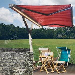 Wholesale Semi Box Aluminium Framework Retractable Patio Awning Heavy Duty Motorised from china suppliers