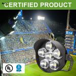 LED Stadium Waterproof Light 600W 84000 Lumen IP65 Modern Style for Outdoor