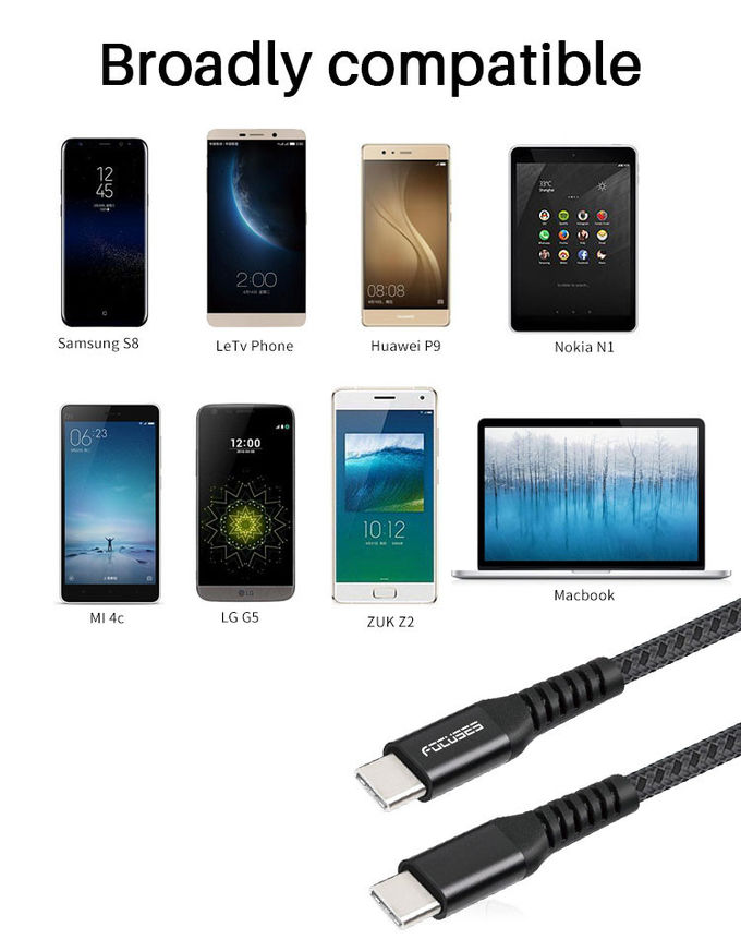 High Speed 3m 3A USB 3.0 Charging Cable For Data Transfer