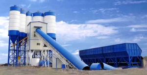 Wholesale 2 X 37KW Concrete Mixing Station Stable 60s Mixing Cycle High Efficiency from china suppliers