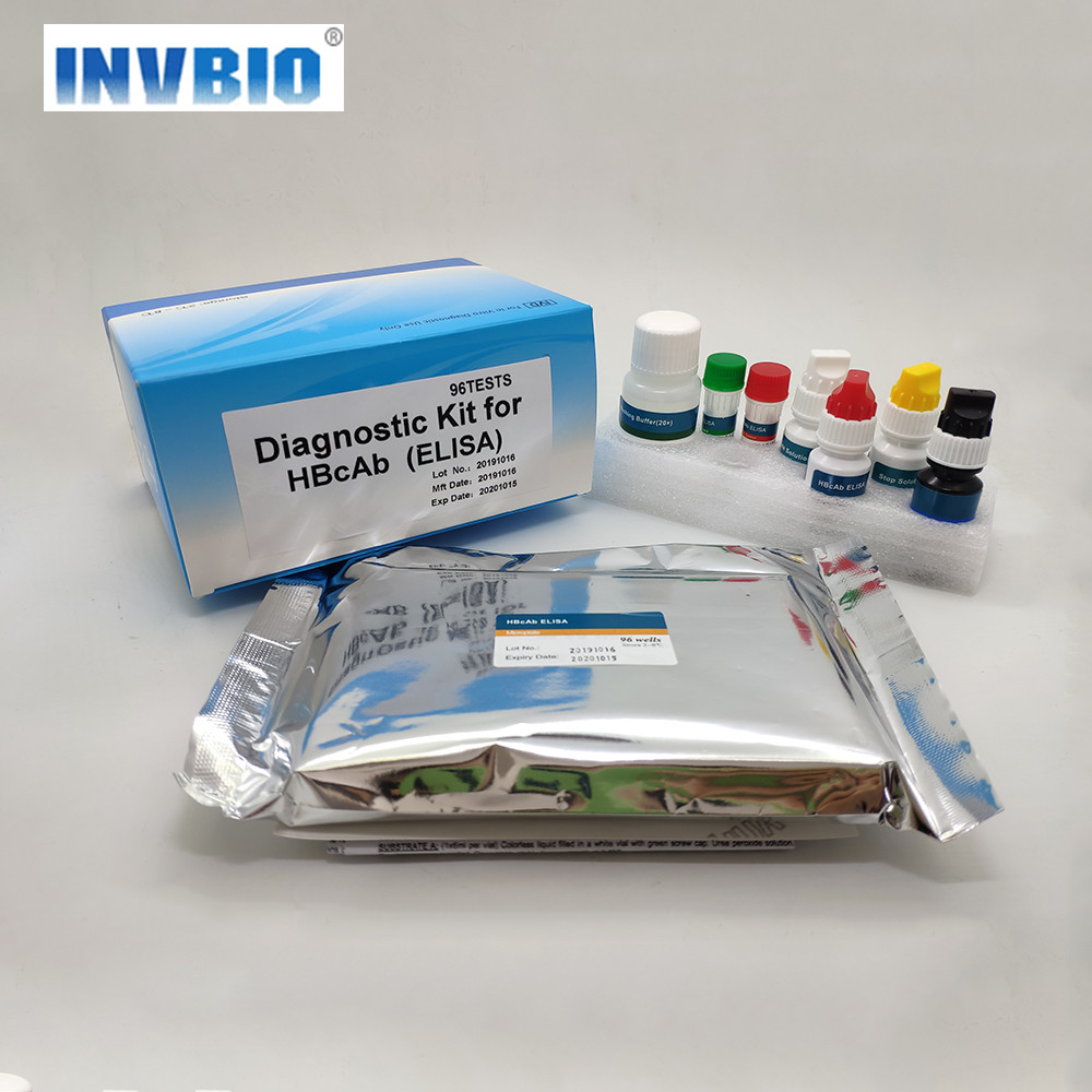 Wholesale Medical Diagnostics HBcAb Reagent Elisa Test Kit 96 Tests / Pack from china suppliers