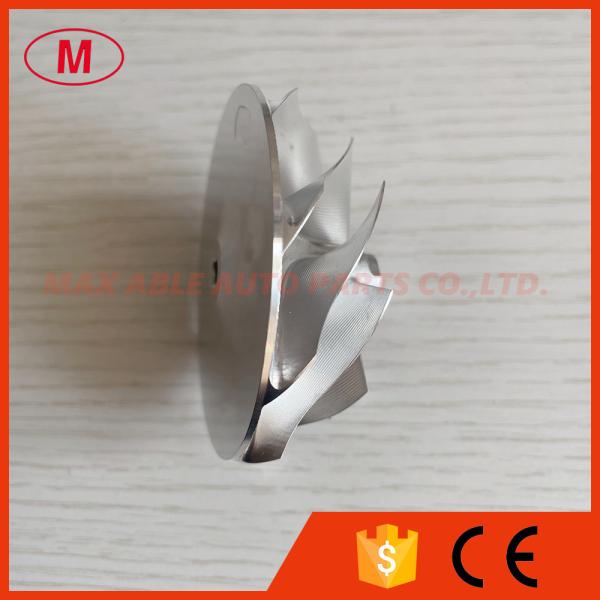K04 48.35/60.00mm 9+0 Blades Point Milling Super Back:1.80mm Turbo Aluminum 2618/Milling/billet Compressor Wheel