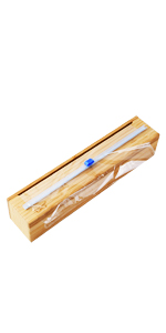 dispenser with cling wrap