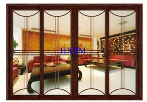 Wholesale Multi Color Exterior Sliding Doors , Sliding Screen Door For Residential Building from china suppliers