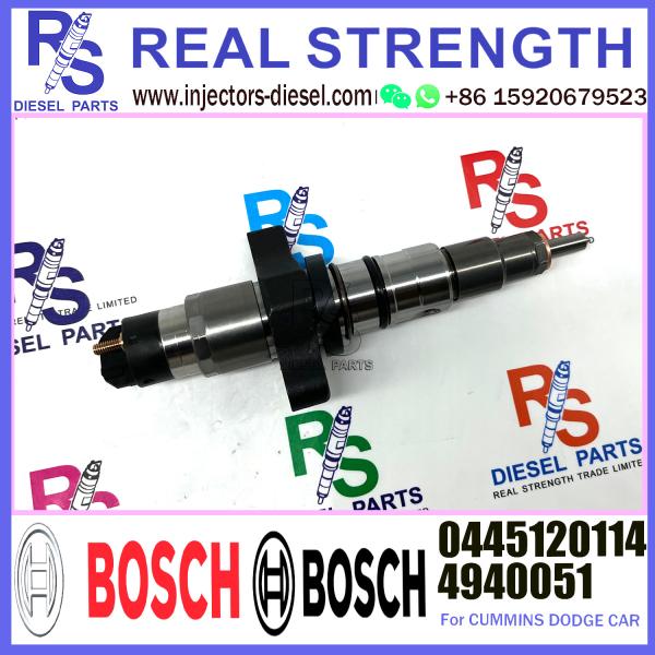 BOSCH Diesel Injector 0445120114 4940051 Diesel Engine Parts 0445120114 4940051