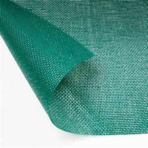 China 6x6 9x9 12x12 PVC Vinyl Coated Polyester Mesh Fabric Weak Solvent on sale