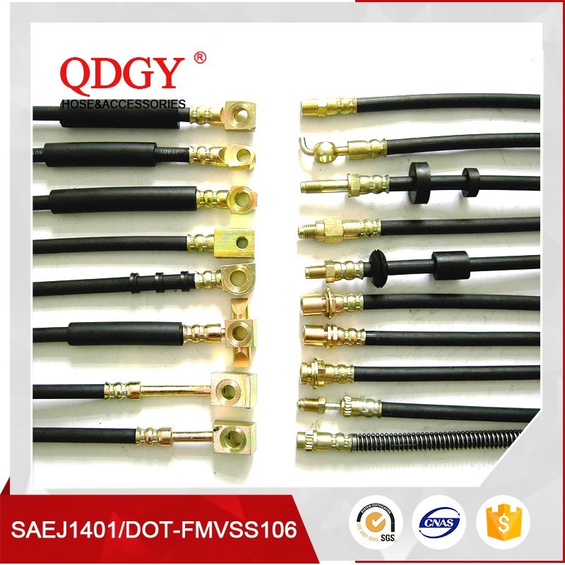 flexible epdm sae j1401 rubber brake hose