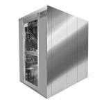 Dual-Person Air Shower | 304 Stainless Steel & Corrosion-Proof | ISO-Certified