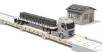 OIML 3 Weighbridge Truck Scale 80 Ton Rated Load Vehicle U - Shape Beams