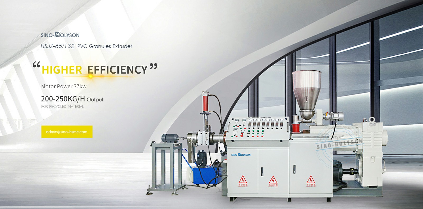 380V/415V PVC Hot Cutting Granules Making Machine 150-250kg/H