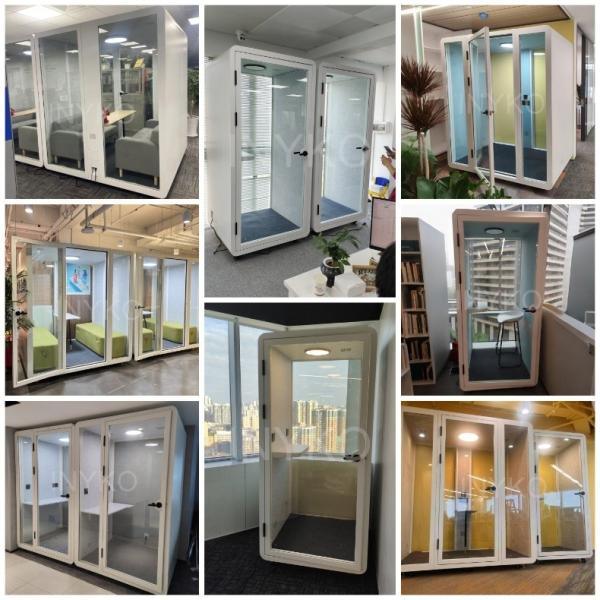 Log Cabin Design Multi-functional Meeting Pod with 5-Year Warranty for Office and Commercial Use