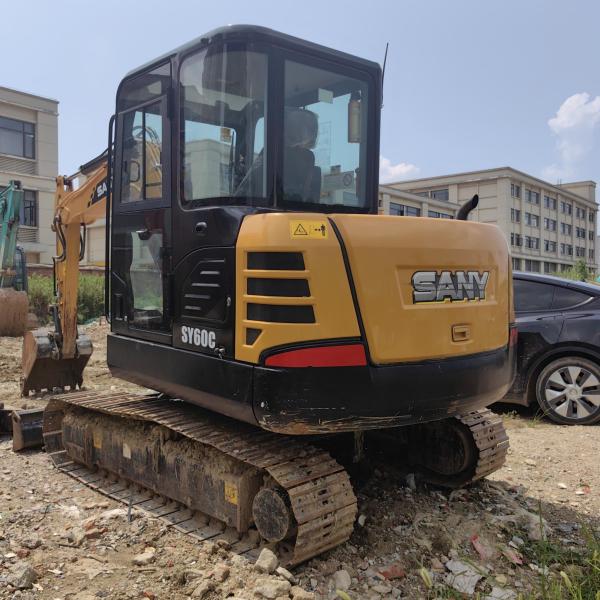 0.21m3 Bucket 6ton Used Sany Excavators Middle Used Excavator Digger For Sany