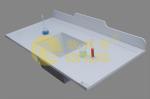 White epoxy undermount sink epoxy resin chemical resistance in hospital