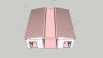40ft Custom Single Side Expansion Twin Cabin Container House Green Building
