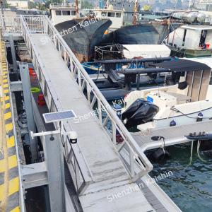 Wholesale 6061 T6 Marina Grade Aluminum Floating Docks PE Floats Floating Boat Docks from china suppliers