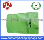 Green PET / AL / PE Aluminium Foil Ziplock Coffee Bag Packaging with Stand up
