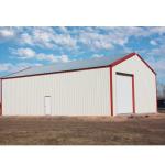 Warehouse 100 × 60 Prefabricated Steel Structures , Jis Standard