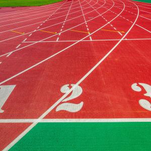 Wholesale Professional 13mm Thickness Sandwich Synthetic Rubber Running Track Cement from china suppliers