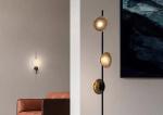 Elegant Home Decor Modern Gold Color Metal Classic LED Floor Lamp For Living