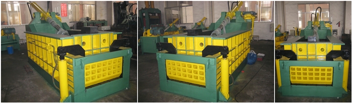Three Ram Forwarder out Scrap Metal Baling Press/Metal Baler